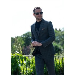 Broken Stitch Derwent Check Suit Jacket