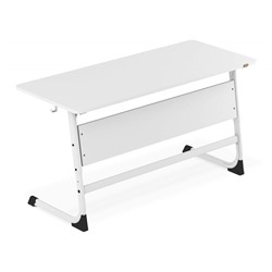 Стол Альфа SHT-T-TN11/3-5
                        а3-5,двухм белый снег / белый муар