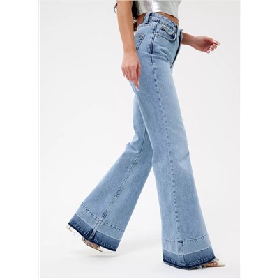 Женские джинсы клёш ретро CRACPOT