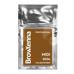 Хна для бровей: цвет Золотистый блонд #204 (3 г), Brow Xenna Golden Blonde #204 Refill, произв. BrowXenna