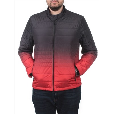 8341L BLACK/RED Куртка мужская демисезонная (100 гр. синтепон)