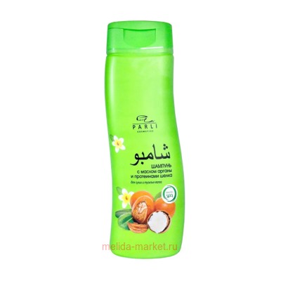 PARLI Cosmetics Шампунь для волос Exotic Spa с маслом арганы 400ml 3438