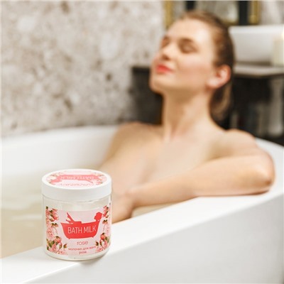 Молочко для ванн РОЗА, 500мл