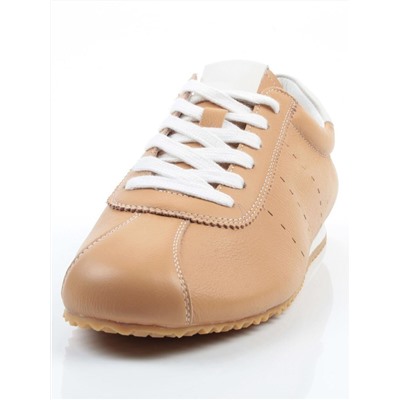 03-908396-5 DK. BEIGE Кеды женские (натуральная кожа)