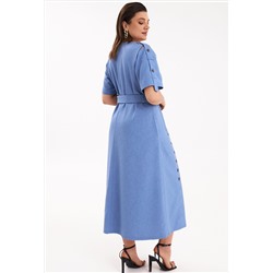 Платье KaVari 1086 голубой