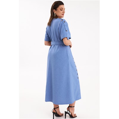 Платье KaVari 1086 голубой
