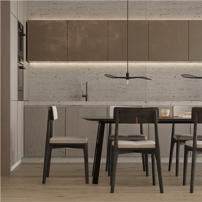 Светильник подвесной Vinger, 53х11 см, черный