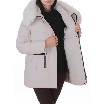 M-M02 MILK Куртка зимняя женская (200 гр. холлофайбер)