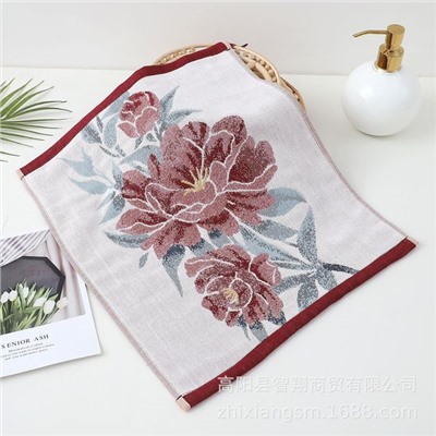 Gauze cotton towel for face washing, children's scarf