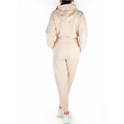 Y276 MILK BEIGE Спортивный костюм женский (100% хлопок)