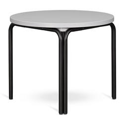 Столик кофейный Ror, Ø50 см, черный/серый