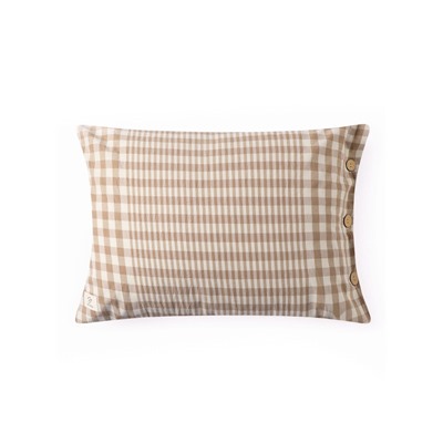 Постельное бельё Этель 1.5 сп Beige cage 155х210 см,160х240 см, 50х70-2шт, 100% жатый хлопок, 140 гр/м2