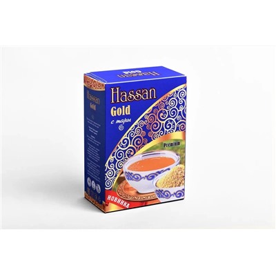 Чай Hassan Голд с ТАРЫ 250гр Гранул.