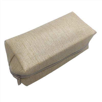 Sunflower Косметичка женская тубус средний №11, золотисто-бежевый