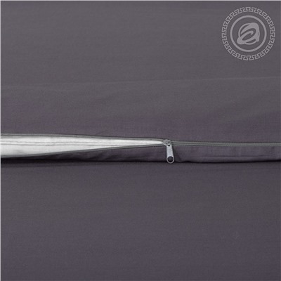 Пододеяльник из поплина Графит Арт Дизайн