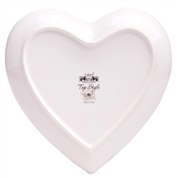 ТАРЕЛКА LEFARD "TOP STYLE" СЕРДЦЕ 15,5*2 СМ (КОР=72ШТ.)