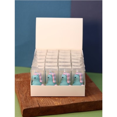 Точилка для карандашей "Blue unicorn", шоу-бокс 24 шт.