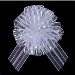 Бант-шар 30мм белый КОКОС 242702/10/Китай