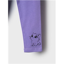 Леггинсы для девочки, 2 пары в комплекте