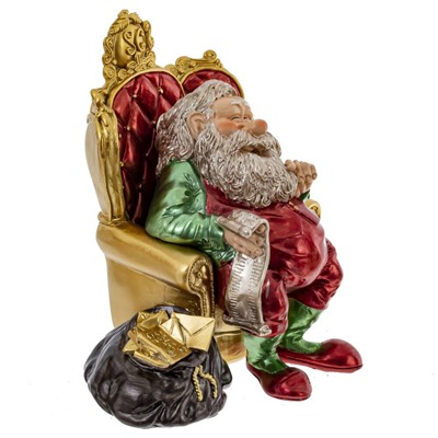GAEM Фигурка декоративная "Дед Мороз", L15 W12,5 H15,5 см