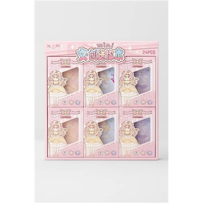 Блокнот "Beautiful Lolita", mix, шоу-бокс 24 шт.