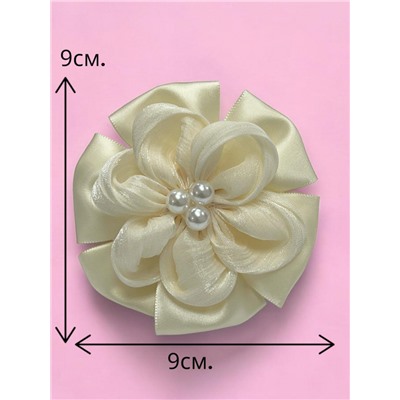 Бантик на эластичной резинке комплект 6 пар (12 штук) Арт 14