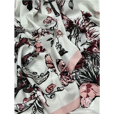 Платок шелковый большой "Парижанка" Арт 2428/29