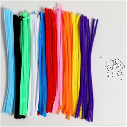 Набор для творчества с меховыми палочками, классический