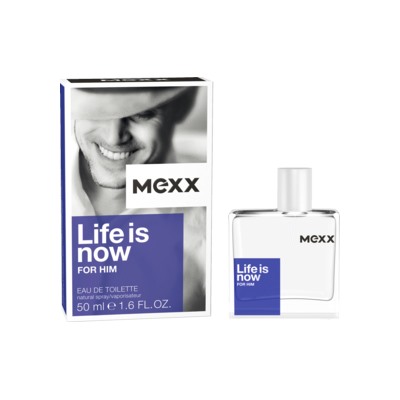 Mexx Life is Now Man Туалетная вода, 50 мл