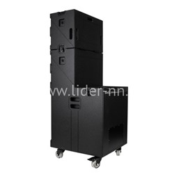 Колонка 15" (30-60 ProMAX1) динамик 13шт/1х15"; 8х4"; 4х2" 7500W ELTRONIC