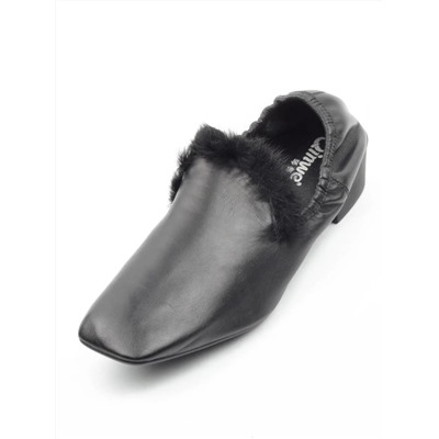 03-N18120S-2 BLACK Полуботинки женские (натуральная кожа)