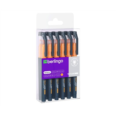 Текстовыделитель Berlingo "Textline HL450" оранжевый 0,5-4мм