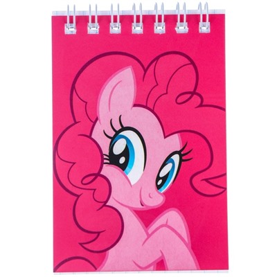 Блокнот А7, 32 листа, на гребне, My Little Pony