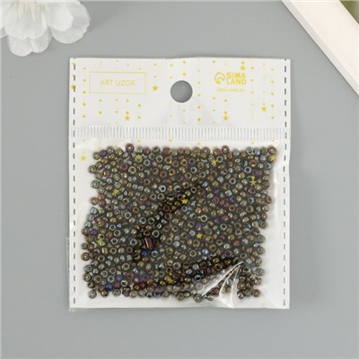 Бисер круглый размер 12/0 «Маслина», 20 г