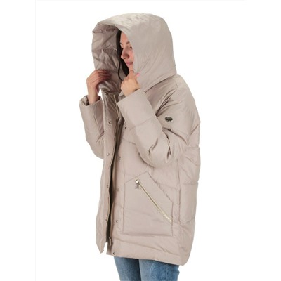 22359 BEIGE Куртка зимняя женская (200 гр. холлофайбера)