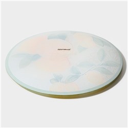 Тарелка Доляна «Дольче», d=20 см, стекло, разноцветная