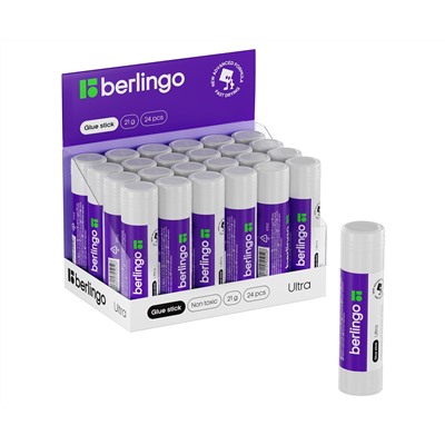 Клей-карандаш Berlingo "Ultra", 21г, ПВП