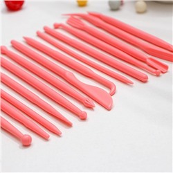 Набор для моделирования кондитерских украшений Доляна, 14 шт., 12×0.5 см, МИКС