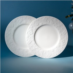 НАБОР ТАРЕЛОК ЗАКУСОЧНЫХ LEFARD "NUTCRACKER" 2 ШТ. 21,5 СМ (КОР=16НАБ.)