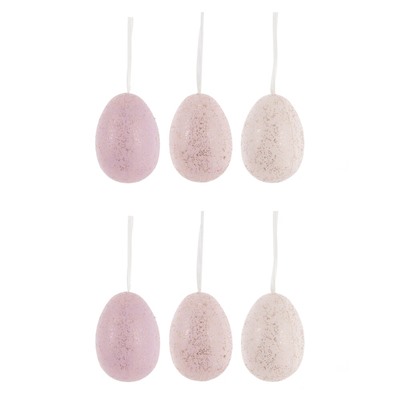 Набор из 6-ти изделий декоративных подвесных "Яйцо" (5,5*8), L20 W5 H25 см