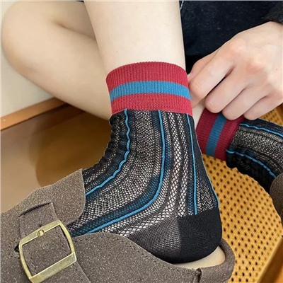 Brand South Korean summer thin goods, breathable knee socks, mid-length