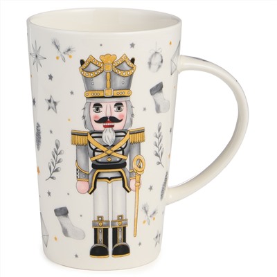 НАБОР ПОДАРОЧНЫЙ LEFARD "ЩЕЛКУНЧИК" (КРУЖКА 385 МЛ В КОМПЛЕКТЕ С ЁЛОЧНОЙ ИГРУШКОЙ)