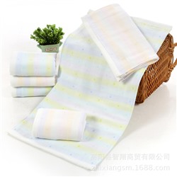 Gauze children's towel for kindergarten, wholesale