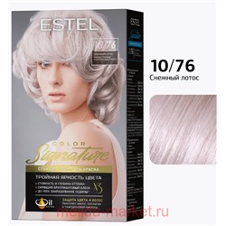 ESTEL Color Signature Стойкая Крем-гель краска для волос тон 10/76 Снежный лотос
