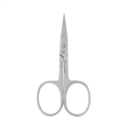 Frau Finger Ножницы маникюрные для ногтей изогнутые / Classic FS-102DP, матовые, ручная заточка, 9 см