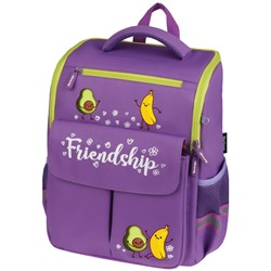 Ранец Berlingo облегченный Concept "Friendship" 35*27*16см, 1 отделение, 4 кармана, эргономичная спинка