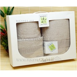 Набор Бамбуковых Полотенец 70x140 + 50x90 + 30x50 см. 3 шт/уп. BOUTIQUE - Belinda