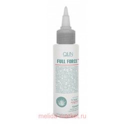 OLLIN FULL FORCE Тоник против перхоти с экстрактом алоэ 80мл