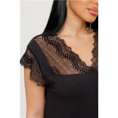 Женская ночная сорочка 2272 / Черный