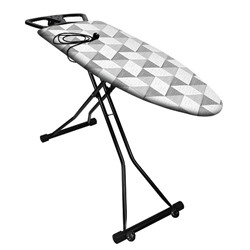 Гладильная доска NIKA SPORT NS/6 со штрихами 1220х420мм, ЭС, колеса оптом